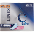 lines è - 9 assorbenti extra notte con ali