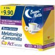 melatonina e camomilla act - 30 bustine solubili