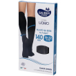 sauber uomo qsk 140 gambaletto a compressione graduata nel/xl - supporto per circolazione e gambe af