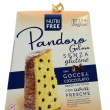 nutrifree pandoro goloso con gocce di cioccolato senza glutine e senza lattosio 600 grammi