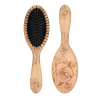 beautytime spazzola ovale grande pink rose 1 pezzo