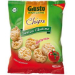 giusto senza glutine chips a pizza snack salato 30 grammi