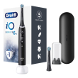 oral-b io6 spazzolino elettrico ricaricabile nero lava con custodia da viaggio e 2 refill - tecnolog