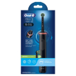 oral-b spazzolino elettrico ricaricabile nero pro3 3000, 1 custodia da viaggio, 2 testine di ricambi