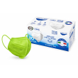 brand italia - airplume ffp2 nr mascherine colore verde 20 pz bustina