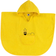 chicco poncho spugna - accappatoio giallo 12m+