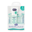 chicco set primi mesi igiene dentale 4 mesi+ - chicco set primi mesi oral care
