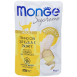 monge supreme adult tonno con spigola e patate gatti 80 g mangime