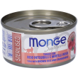 monge supreme sterilised tonno con riso integrale mirtilli rossi gatti
