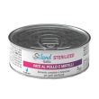 siland sterilized patè al pollo e mirtilli - alimento completo per gatti adulti sterilizzati 85 gr