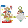 baby clementoni - lovely bear , doudou copertina orsetto peluche neonato