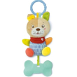 baby clementoni - lovely soft dog rattle , sonaglino morbido