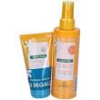 klorane spray solare sublime spf 50 + shampoo doccia doposole al monoï