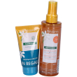 klorane olio secco solare spray + shampoo doccia doposole al monoi in
