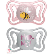 chicco succhietto light rosa silicone 2-6m 2 pezzi