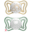 chicco succhietto light lumi silicone 2-6m 2 pezzi