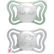 chicco succhietto light lumi silicone 16-36m 2 pezzi