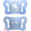 chicco succhietto micro azzurro silicone 0-2m 2 pezzi