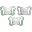 chicco physioforma micrò glow - succhietto in silicone - neutro in fantasie assortite