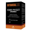 botanical mix - ferro pocket liposomiale 20 stick, integratore di ferro liposomiale in pratiche bust