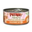 pet nat le vellutate kitten 04 pollo con latte di capra 60gr