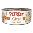 petreet gatto kitten k04 vellutate pollo latte di capra 60gr (lattina)