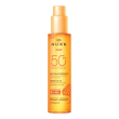 nuxe sun olio solare abbronzante alta protezione spf50 viso e corpo 150ml