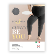 solidea be you tonic curvy leggings nero - taglia s-xl