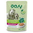 straccetti in salsa senior dog tacchino e piselli per cani senior 100 gr