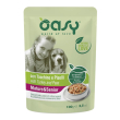oasy cane mature/senior tacchino piselli 100gr (bustina)
