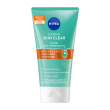 nivea derma skin clear scrub viso anti-imperfezioni 150 ml, per