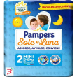pampers sole luna midini 21 pezzi