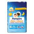 pampers sole e luna xl taglia 6 15-30 kg, 13 pezzi