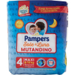 pampers sole&luna mutandino maxi - 15 pannolini taglia 4 (8-15 kg)
