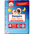 pampers sole luna mutandina maxi 15 pezzi