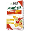arkovital vitamine c+d3 20 compresse effervescenti gusto frutti rossi
