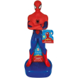 marvel spider-man - docciashampoo bambini spiderman 3d, sapone per capelli e corpo, doccia shampoo c