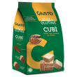 descrizione wafer con crema al cacao, fonte di fibre. senza conservanti, grassi idrogenati e olio di