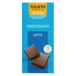 giusto senza zucchero tavoletta cioccolato latte 8
