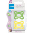 mam comfort 0-2m succhietto in silicone neutro 2 pezzi