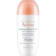 avene body - deodorante 24h d'efficacia roll-on 50 ml