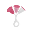 chicco gioco tulipano sonoro rosa
