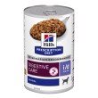 hill's cane diet i/d digestive care low fat original 360gr (lattina)