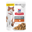 hill's gatto science speciality sterilised gravy (in salsa) young adult tacchino 85gr (bustina)