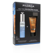 filorga cofanetto bronze hydra hyal serum + uv bronze solare viso