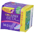 lines seta ultra con ali 16 pz assorbenti