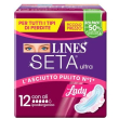 lines seta ultra lady assorbenti con ali 12 pezzi