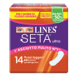 lines seta ultra flussi leggeri assorbenti con ali, 14 pezzi