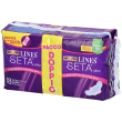lines seta ultra lungo con ali 18 pz assorbenti