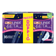 lines seta ultra notte con ali, 16 pezzi